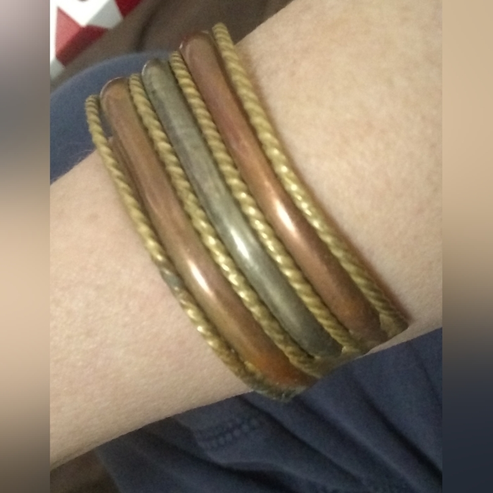 Copper cuff bracelet